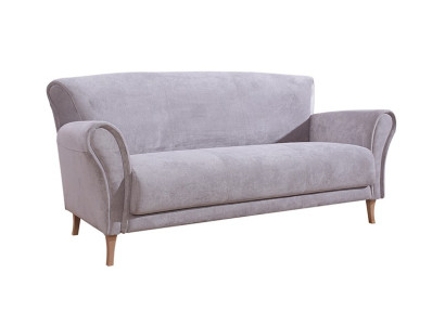 Three Seater Fabric Couch Sofa Purple Textile Couches Sofas Upholstery Suite Luxury new